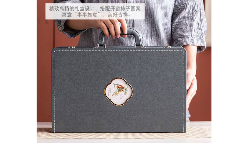商务礼品定制：高档素烧羊脂玉瓷主人杯茶具